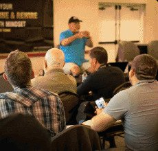 Mark teaching attendees in Phoenix