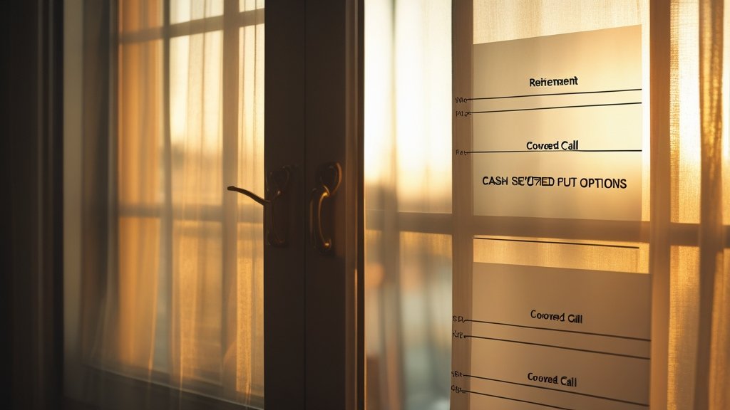Covered call vs cash secured put for IRA accounts - comparison of options strategies