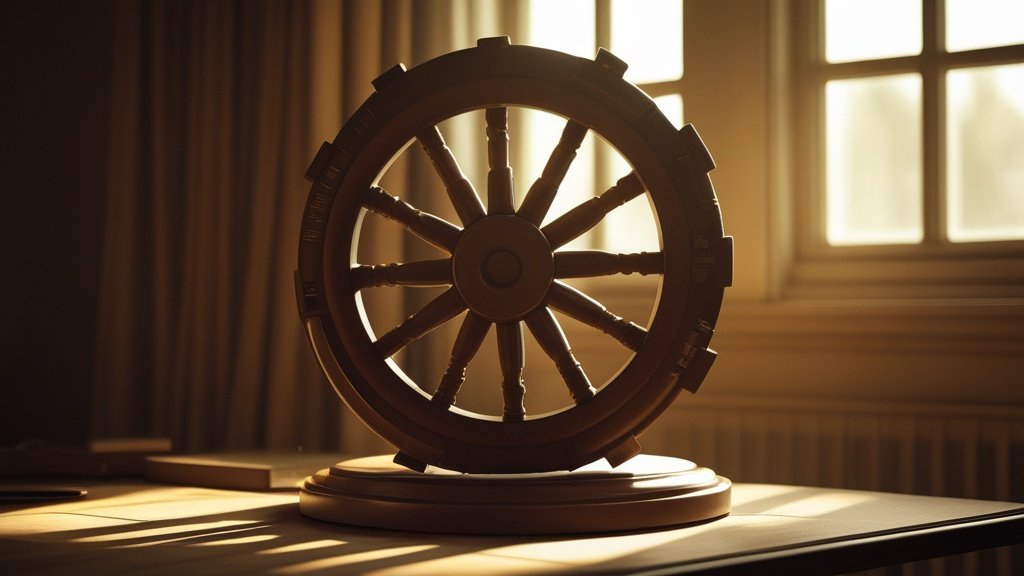 Covered Call Wheel Strategy Step By Step - editorial photograph