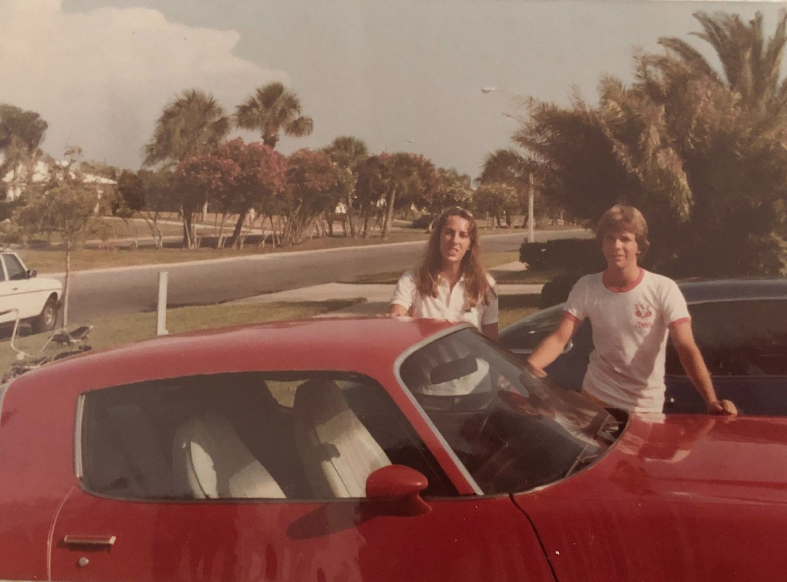 Mark Yegge with his first Camaro at age 16, bought from his own trading profits