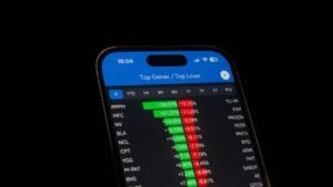 Covered Call Trailing Stop Loss For Unrealized Gains Protection - editorial photograph